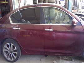 2014 HONDA ACCORD, BURGUNDY, SPORT MODEL, 2.4L, AT.   A26428